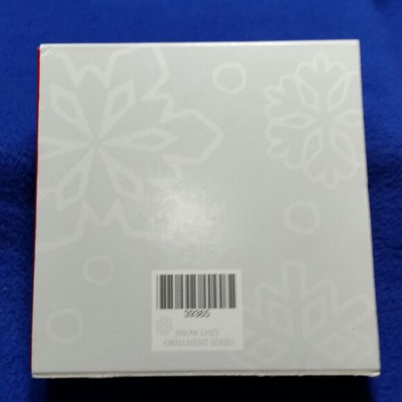 Longaberger Snow Days 2001 Dustin Snowflake Ornament Collector's Club In Box - Picture 10 of 10